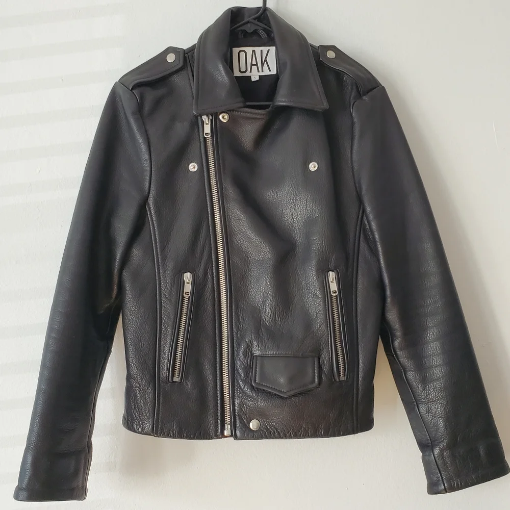 Oak Leather Jaclet Unisex